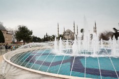 Istambul-10 Фонтан в парке Султан Ахмет