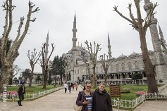Istambul-17 Мечеть Султанахмет (Голубая мечеть) и МЫ